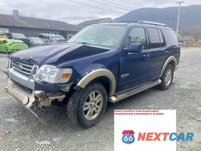 2007 FORD EXPLORER EDDIE BAUER 1FMEU74E17UB21966 - główne zdjęcie licytacji z USA - miniatura