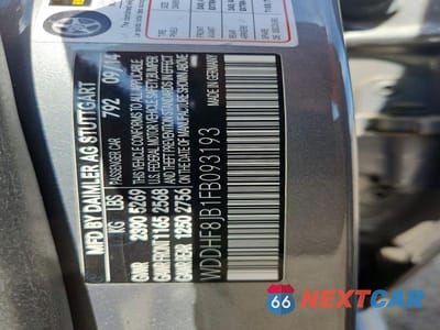 Zdjęcie 12 z 12 samochodu: 2015 MERCEDES-BENZ E 350 4MATIC VIN:WDDHF8JB1FB093193 - miniatura