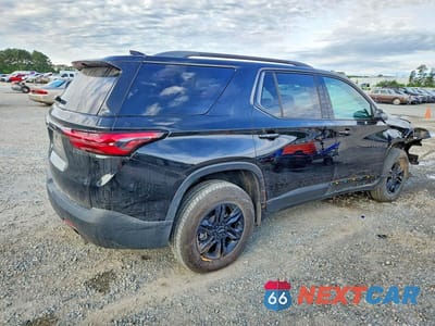 Trzecie zdjęcie samochodu z tyłu: 2022 CHEVROLET TRAVERSE LS VIN:1GNERFKW6NJ128476 - miniatura