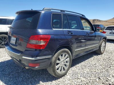 Trzecie zdjęcie samochodu z tyłu: 2011 MERCEDES-BENZ GLK 350 VIN:WDCGG5GB1BF654854 - miniatura
