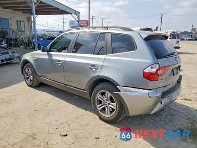 Drugie zdjęcie samochodu z przodu: 2006 BMW X3 3.0I VIN:WBXPA93406WG85580 - miniatura