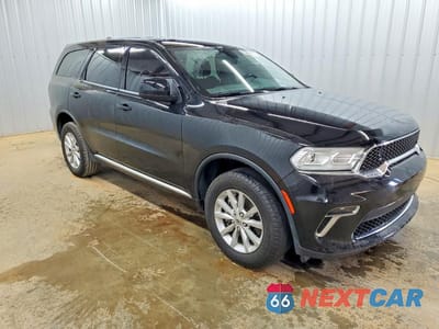 Czwarte zdjęcie samochodu z boku: 2021 DODGE DURANGO SXT VIN:1C4RDJAG2MC792671 - miniatura