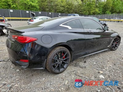 Trzecie zdjęcie samochodu z tyłu: 2019 INFINITI Q60 RED SPORT 400 VIN:JN1FV7EL9KM440708 - miniatura