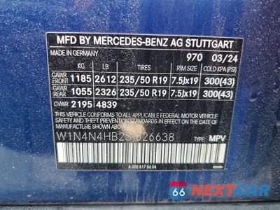 Zdjęcie 13 z 13 samochodu: 2025 MERCEDES-BENZ GLA 250 4MATIC VIN:W1N4N4HB2SJ626638 - miniatura