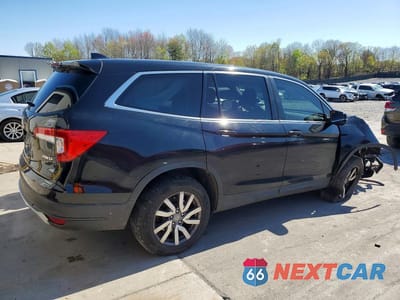 Trzecie zdjęcie samochodu z tyłu: 2021 HONDA PILOT EXL VIN:5FNYF6H56MB099452 - miniatura