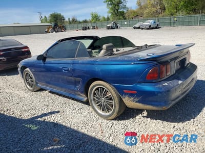 Drugie zdjęcie samochodu z przodu: 1998 FORD MUSTANG GT VIN:1FAFP45X4WF165970 - miniatura