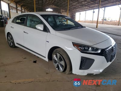 Czwarte zdjęcie samochodu z boku: 2018 HYUNDAI IONIQ LIMITED VIN:KMHC75LD8JU060957 - miniatura