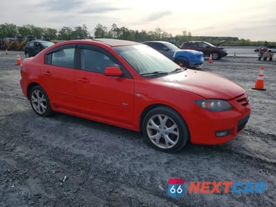 Czwarte zdjęcie samochodu z boku: 2007 MAZDA 3 S VIN:JM1BK323871608834 - miniatura