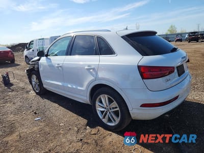 Drugie zdjęcie samochodu z przodu: 2017 AUDI Q3 PREMIUM PLUS VIN:WA1JCCFS9HR008671 - miniatura