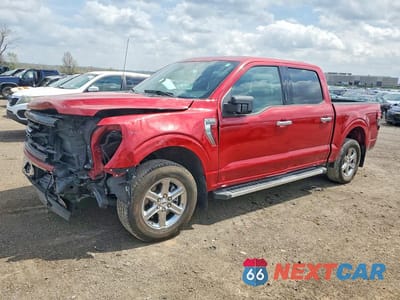 2024 FORD F150 XLT 1FTEW3K83RKD65668 - główne zdjęcie licytacji z USA - miniatura