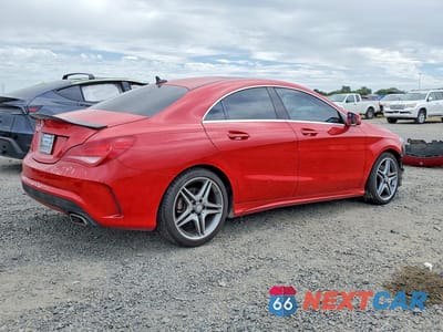 Trzecie zdjęcie samochodu z tyłu: 2014 MERCEDES-BENZ CLA 250 VIN:WDDSJ4EB7EN127044 - miniatura