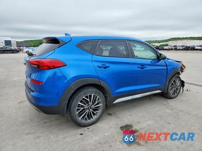 Trzecie zdjęcie samochodu z tyłu: 2019 HYUNDAI TUCSON SEL VIN:KM8J33AL7KU995552 - miniatura