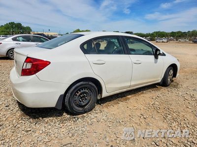 Trzecie zdjęcie samochodu z tyłu: 2012 HONDA CIVIC LX VIN:2HGFB2F59CH525496 - miniatura