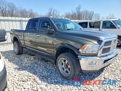 Czwarte zdjęcie samochodu z boku: 2012 DODGE RAM 2500 LARAMIE VIN:3C6TD5FT7CG250603 - miniatura