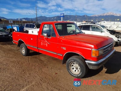 Czwarte zdjęcie samochodu z boku: 1987 FORD F150 VIN:1FTEF14Y4HKA39295 - miniatura