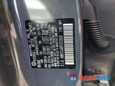 Zdjęcie 12 z 12 samochodu: 2023 HYUNDAI KONA SEL VIN:KM8K3CAB8PU003809 - miniatura