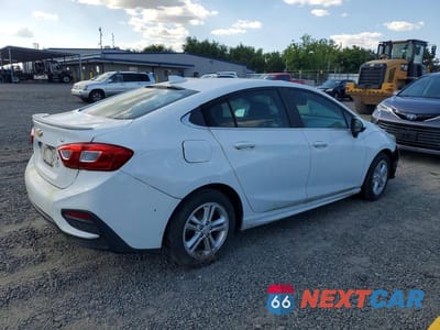 Trzecie zdjęcie samochodu z tyłu: 2017 CHEVROLET CRUZE LT VIN:1G1BD5SM2H7112966 - miniatura