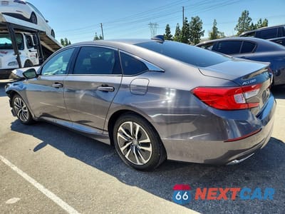Drugie zdjęcie samochodu z przodu: 2020 HONDA ACCORD HYBRID VIN:1HGCV3F14LA000096 - miniatura