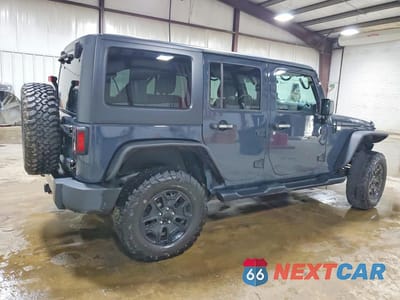 Trzecie zdjęcie samochodu z tyłu: 2018 JEEP WRANGLER UNLIMITED SPORT VIN:1C4BJWDG4JL883651 - miniatura