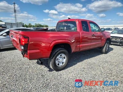 Trzecie zdjęcie samochodu z tyłu: 2023 TOYOTA TACOMA SR VIN:3TYRX5GN2PT084576 - miniatura
