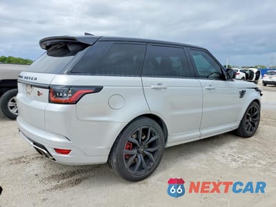 Trzecie zdjęcie samochodu z tyłu: 2022 LAND ROVER RANGE ROVER SPORT SVR VIN:SALWZ2RE2NA246049 - miniatura