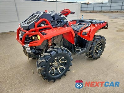 Drugie zdjęcie samochodu z przodu: 2018 CAN-AM OUTLANDER X MR 850 VIN:3JBLWAU49JJ000659 - miniatura