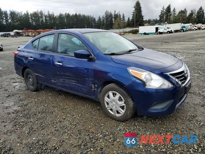 Czwarte zdjęcie samochodu z boku: 2019 NISSAN VERSA SV VIN:3N1CN7AP5KL850508 - miniatura