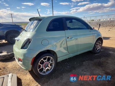Trzecie zdjęcie samochodu z tyłu: 2012 FIAT 500 SPORT VIN:3C3CFFBR6CT176525 - miniatura