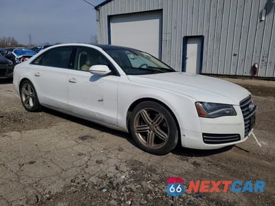 Czwarte zdjęcie samochodu z boku: 2013 AUDI A8 L QUATTRO VIN:WAURGAFDXDN000788 - miniatura