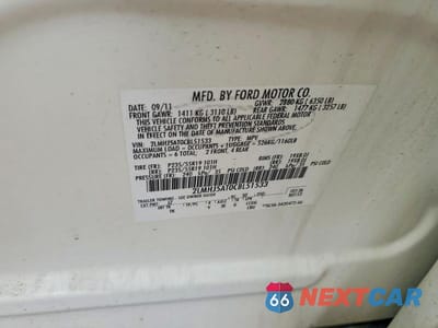 Zdjęcie 12 z 12 samochodu: 2012 LINCOLN MKT VIN:2LMHJ5AT0CBL51533 - miniatura