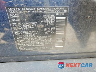 Zdjęcie 13 z 13 samochodu: 2016 NISSAN ROGUE SV VIN:KNMAT2MV7GP673415 - miniatura
