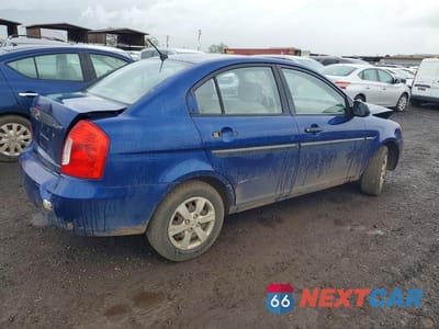 Trzecie zdjęcie samochodu z tyłu: 2009 HYUNDAI ACCENT GLS VIN:KMHCM46C49U308493 - miniatura