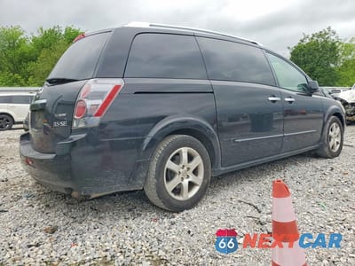 Trzecie zdjęcie samochodu z tyłu: 2008 NISSAN QUEST 3.5 VIN:5N1BV28U98N121987 - miniatura