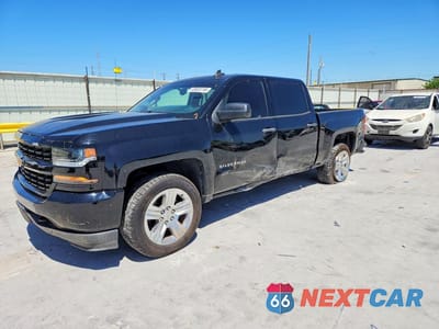 2018 CHEVROLET SILVERADO C1500 CUSTOM 3GCPCPEHXJG277880 - główne zdjęcie licytacji z USA - miniatura