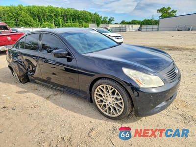 Czwarte zdjęcie samochodu z boku: 2009 INFINITI G37 SEDAN BASE VIN:JNKCV61EX9M301262 - miniatura