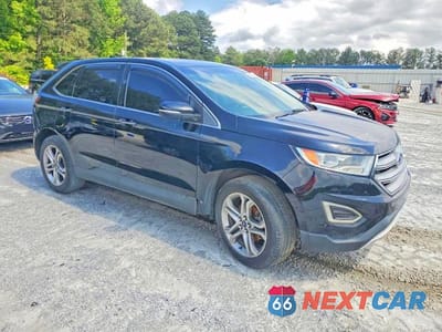 Czwarte zdjęcie samochodu z boku: 2018 FORD EDGE TITANIUM VIN:2FMPK3K93JBB06346 - miniatura