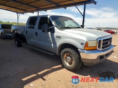 Czwarte zdjęcie samochodu z boku: 2001 FORD F250 SUPER DUTY VIN:1FTNW20S91EB72212 - miniatura