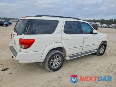 Trzecie zdjęcie samochodu z tyłu: 2007 TOYOTA SEQUOIA SR5 VIN:5TDZT34A37S288218 - miniatura