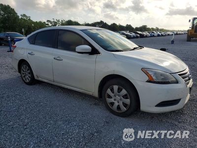 Czwarte zdjęcie samochodu z boku: 2014 NISSAN SENTRA FE+ S W/CONTI VIN:3N1AB7AP4EL657707 - miniatura