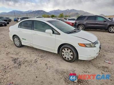 Czwarte zdjęcie samochodu z boku: 2007 HONDA CIVIC GX VIN:1HGFA46567L000015 - miniatura