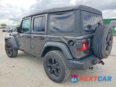 Drugie zdjęcie samochodu z przodu: 2019 JEEP WRANGLER UNLIMITED SPORT VIN:1C4HJXDG7KW650380 - miniatura