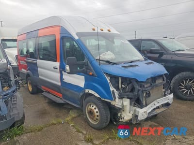 Czwarte zdjęcie samochodu z boku: 2019 FORD TRANSIT T-350 HD VIN:1FBVU4XG8KKA35546 - miniatura