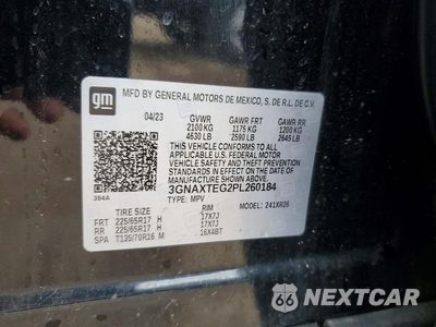 Zdjęcie 13 z 13 samochodu: 2023 CHEVROLET EQUINOX LT VIN:3GNAXTEG2PL260184 - miniatura