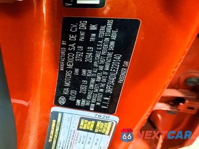 Zdjęcie 12 z 12 samochodu: 2020 KIA FORTE GT LINE VIN:3KPF34ADXLE220140 - miniatura