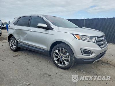 Czwarte zdjęcie samochodu z boku: 2016 FORD EDGE TITANIUM VIN:2FMPK3K85GBB30101 - miniatura