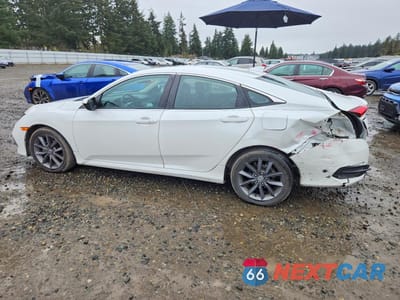 Drugie zdjęcie samochodu z przodu: 2019 HONDA CIVIC EXL VIN:19XFC1F73KE216074 - miniatura