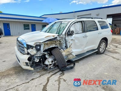 2017 TOYOTA SEQUOIA PLATINUM 5TDDW5G10HS154907 - główne zdjęcie licytacji z USA - miniatura