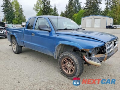 Czwarte zdjęcie samochodu z boku: 2004 DODGE DAKOTA SPORT VIN:1D7HG32N14S709626 - miniatura
