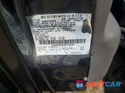 Zdjęcie 12 z 12 samochodu: 2004 FORD FOCUS ZTS VIN:1FAFP38Z94W158789 - miniatura