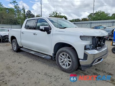 Czwarte zdjęcie samochodu z boku: 2021 CHEVROLET SILVERADO K1500 LTZ VIN:1GCUYGED1MZ405252 - miniatura